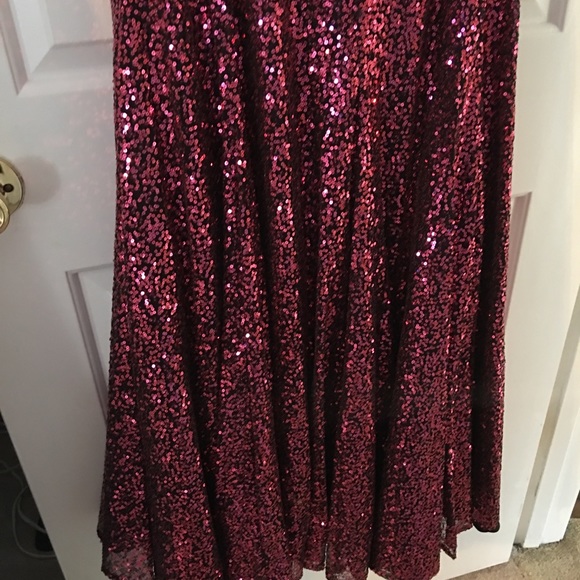 Flirt Homecoming/ pageant / prom dress Sequin Gown size 2 - Picture 7 of 9